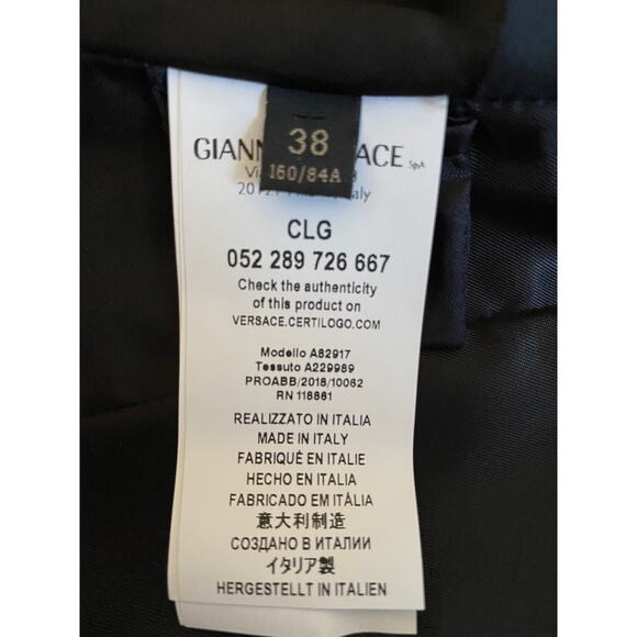 NWT $2895 Versace Women's Red Jacket 38 (S) Italy - Picture 7 of 13